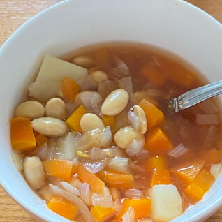 圧力鍋でほろほろ野菜スープ